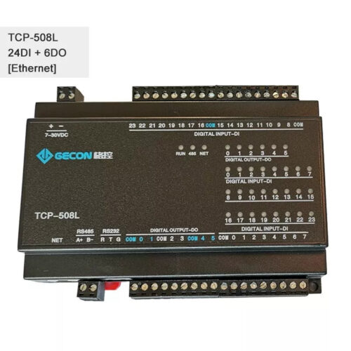 Alternative view of Bộ điều khiển Ethernet TCP-508L 24DI + 6DO Mô-đun Ethernet TCP RJ45