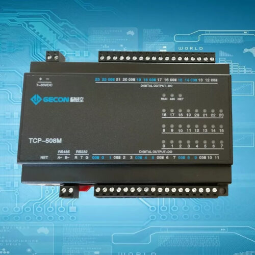 TCP-508M (24DO+Ethernet ) Bộ Điều Khiển Công Nghiệp đầu ra Rơ le 24 Kênh RJ45 Ethernet