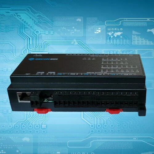 Alternative view of TCP-508M (24DO+Ethernet ) Bộ Điều Khiển Công Nghiệp đầu ra Rơ le 24 Kênh RJ45 Ethernet