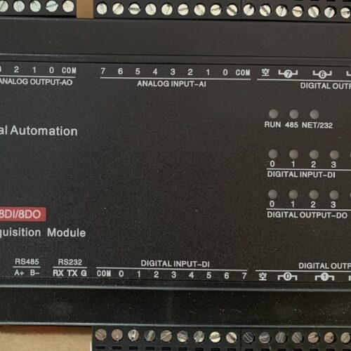 Mô-đun IO Ethernet 8AI + 4AO + 8DI + 8DO Bộ điều khiển công nghiệp Mô-đun thu thập dữ liệu TCP-508N