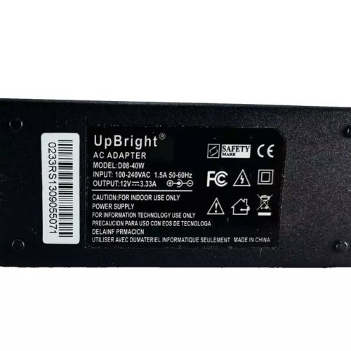 Bộ chuyển đổi nguồn AC UpBright D08-40W 12V DC